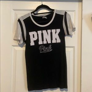Black and White Victoria’s Secret PINK Shirt